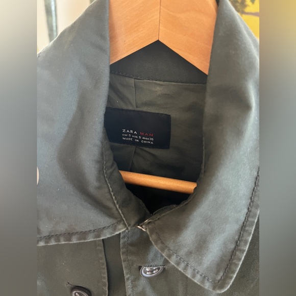 Zara Cotton Trench - Picture 2 of 7